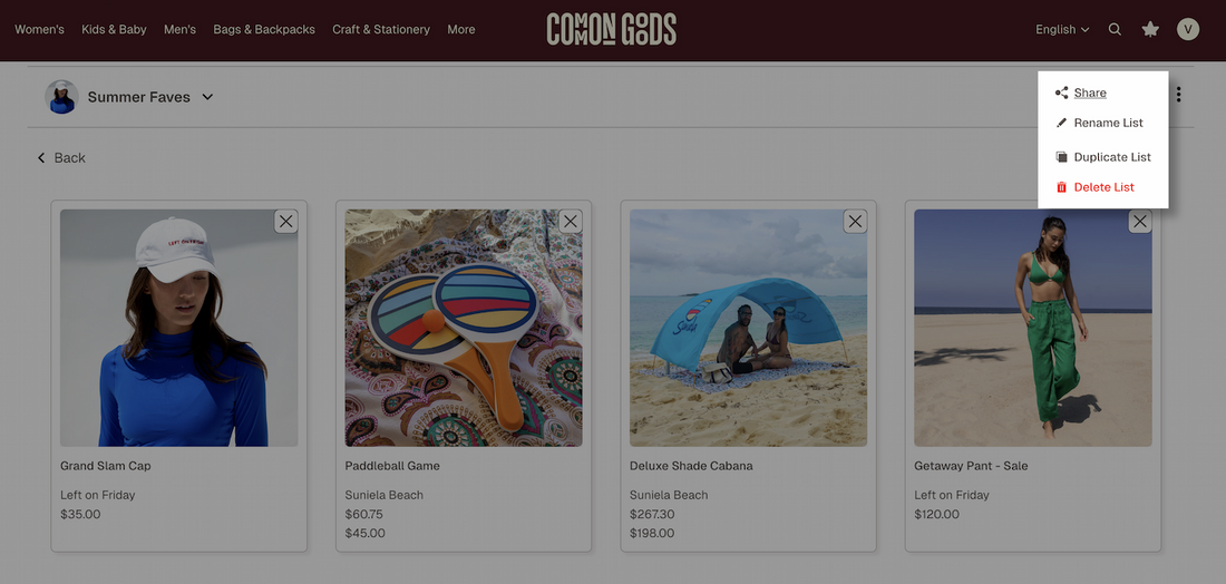 This Week: Shareable Wish Lists, Refer a Brand, and 1000+ new products