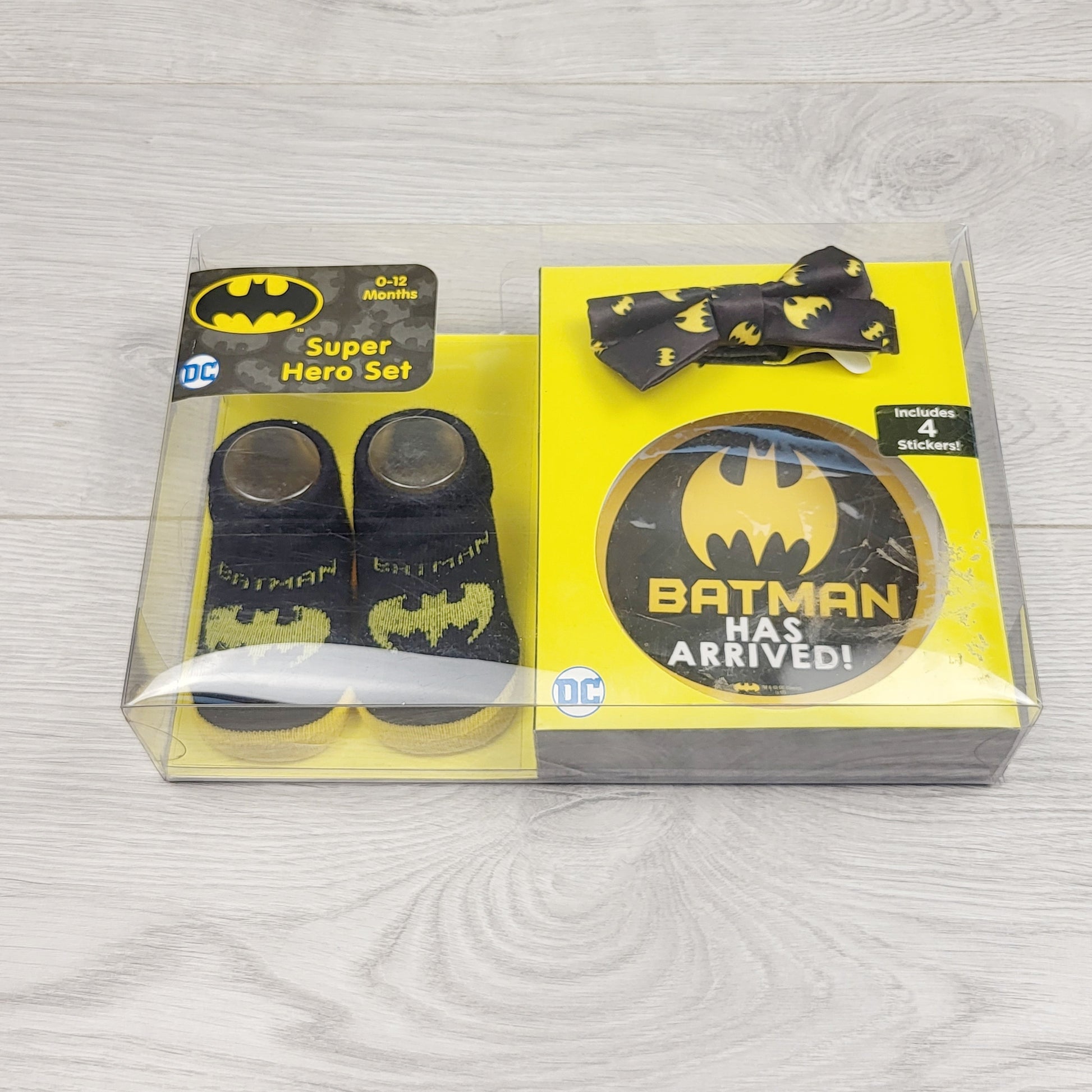 DMKY3 - NOUVEAU - Coffret Super Héros Batman. 0-12 mois