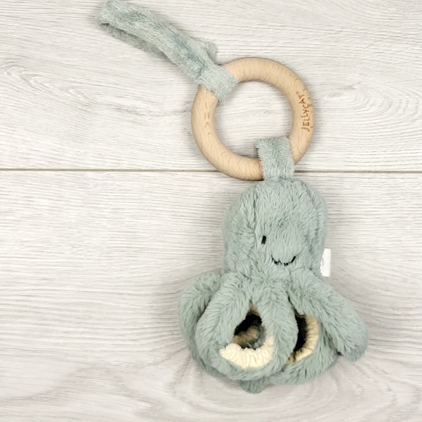 AMST2 - Jellycat Odyssey Octopus - Wooden Ring Toy