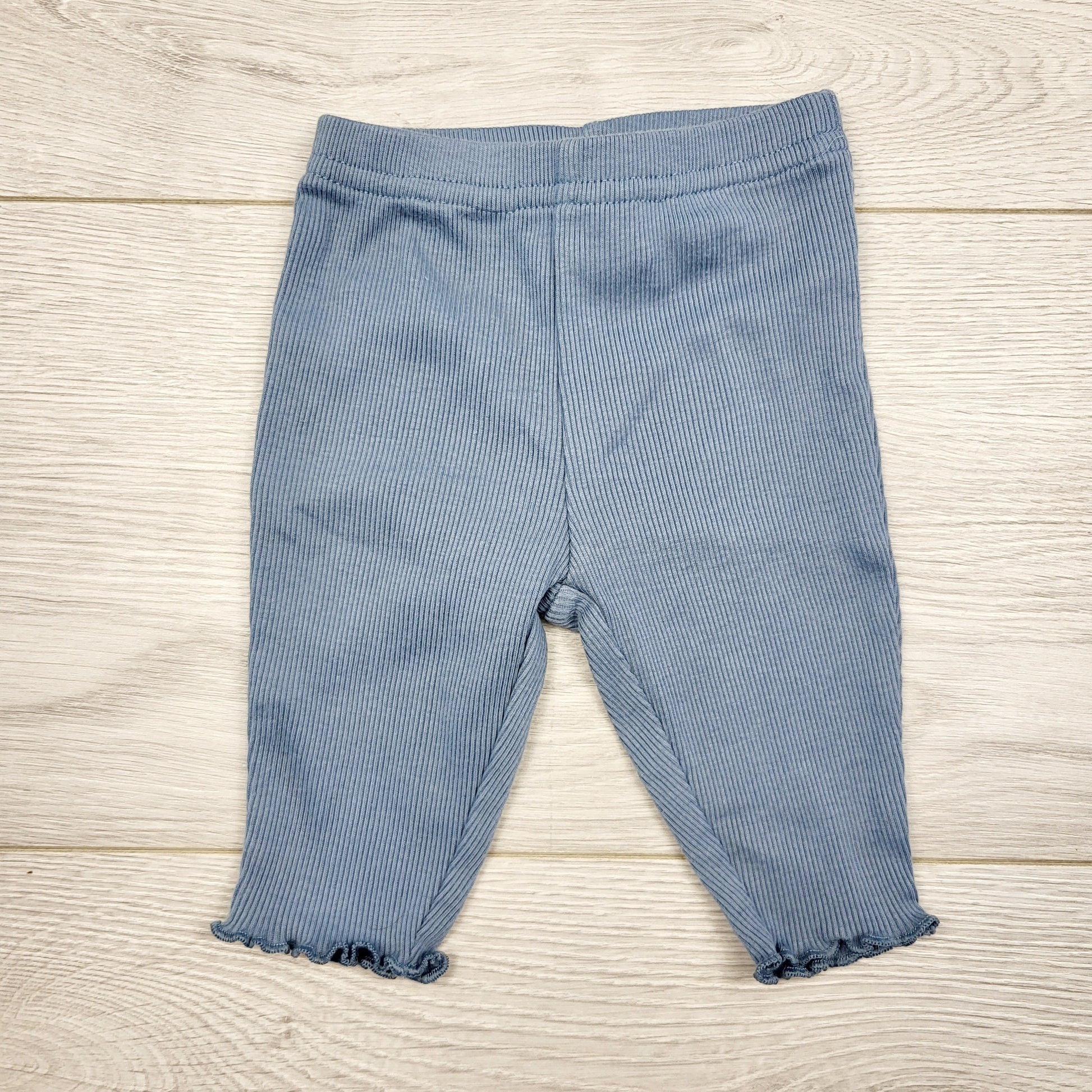 MARK1 - Legging rose en coton côtelé Child of Mine. Taille nouveau-né.