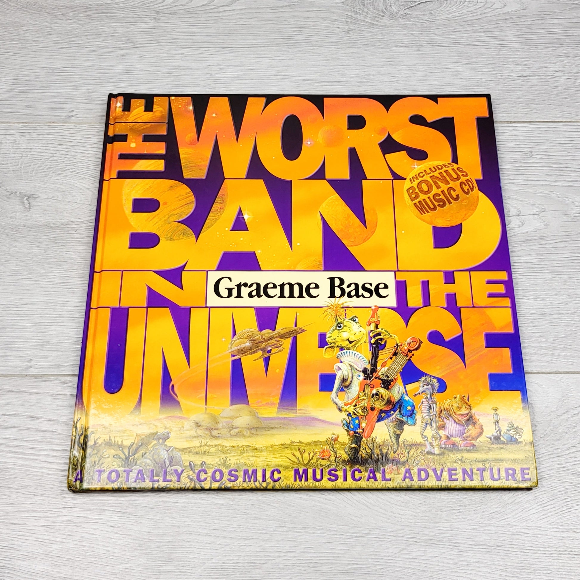 MIRE3 - The Worst Band in the Universe. Hardcover book (no longer has CD)