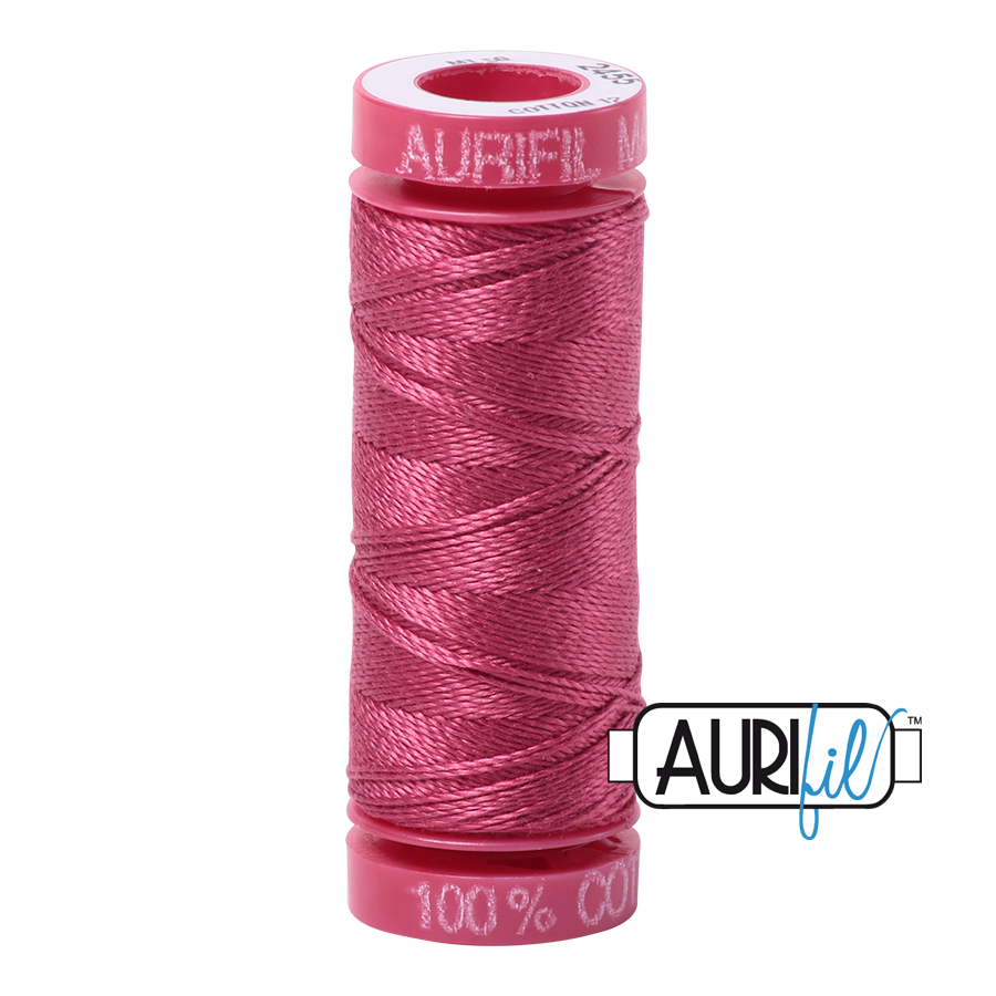 Aurifil Thread - Medium Carmine Red 2455 - 12wt