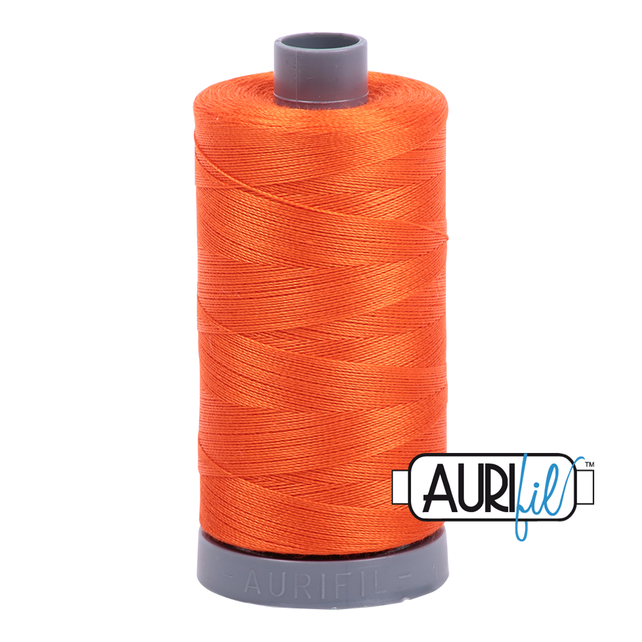 Aurifil Thread - Neon Orange 1104 - 28wt