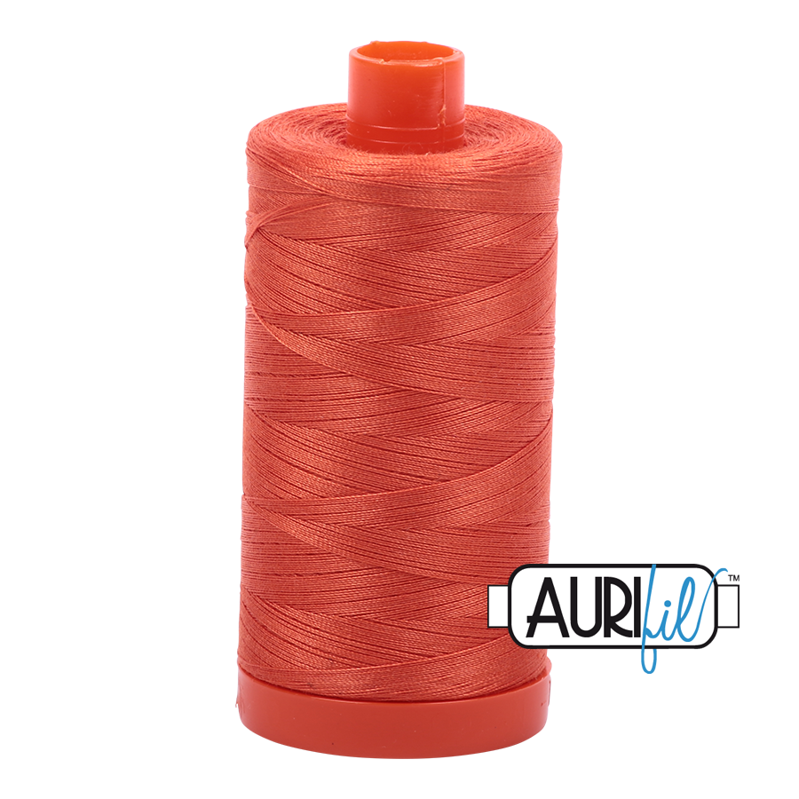 Fil Aurifil - Orange poussiéreux 1154 - 50wt