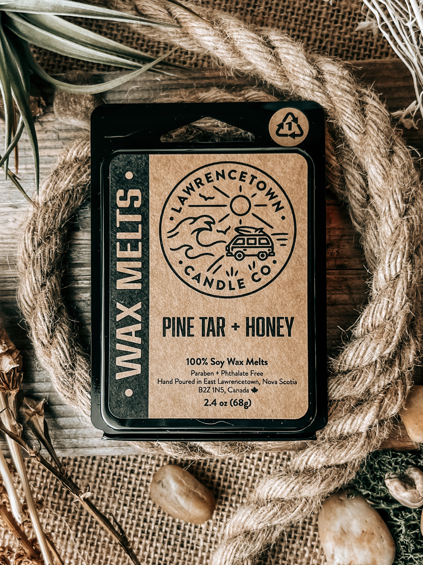 PINE TAR + HONEY WAX MELTS