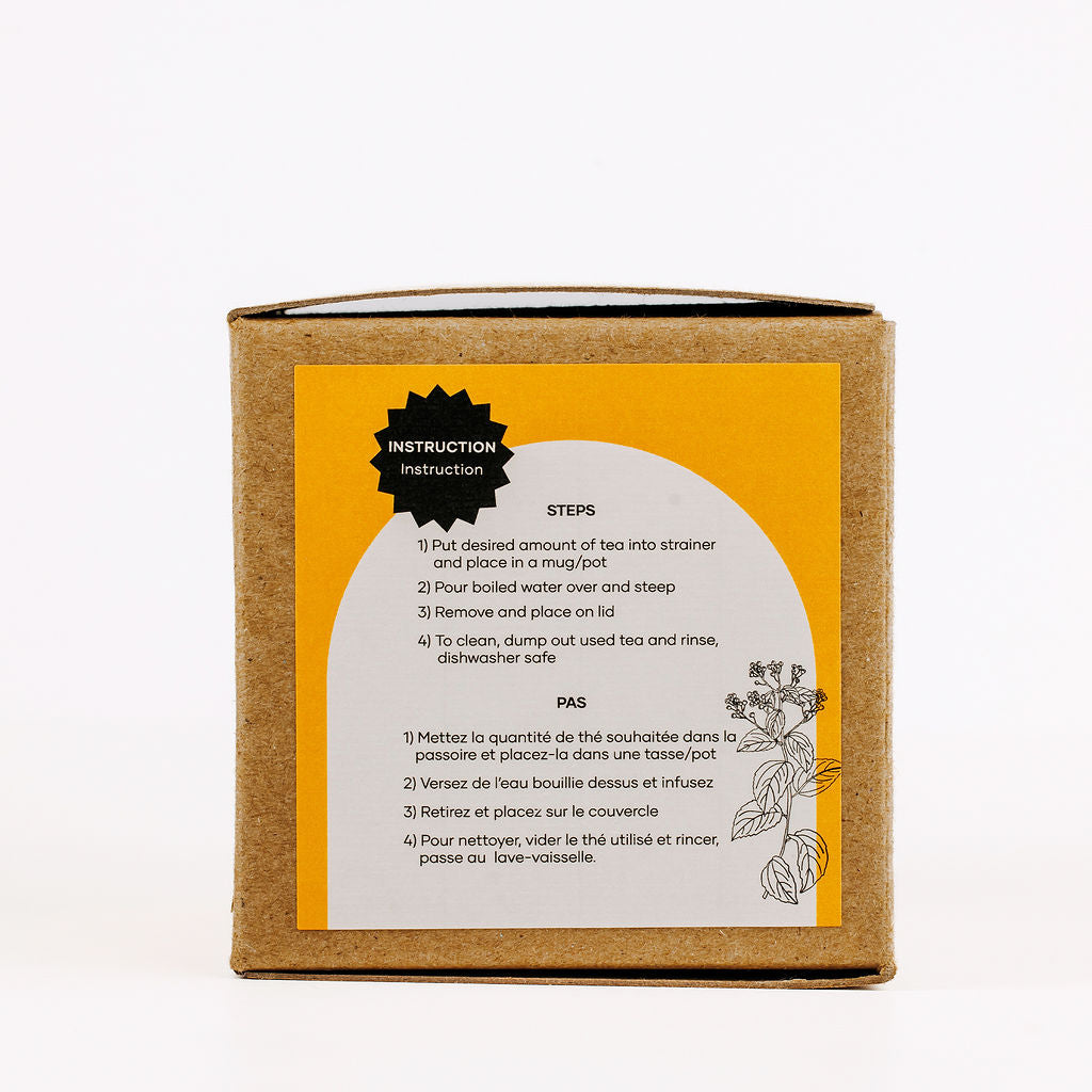 Infuseur à thé en métal | Durable et réutilisable pour le thé en vrac