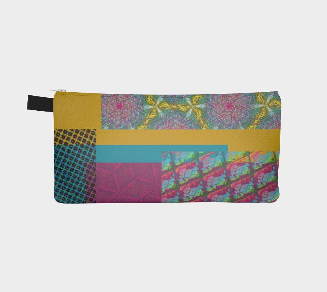 Trousse en toile de coton | Explosion tropicale