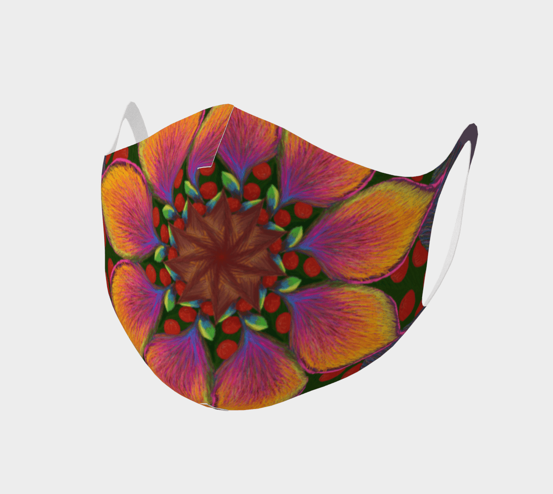 Couvre-visage | Flower Power