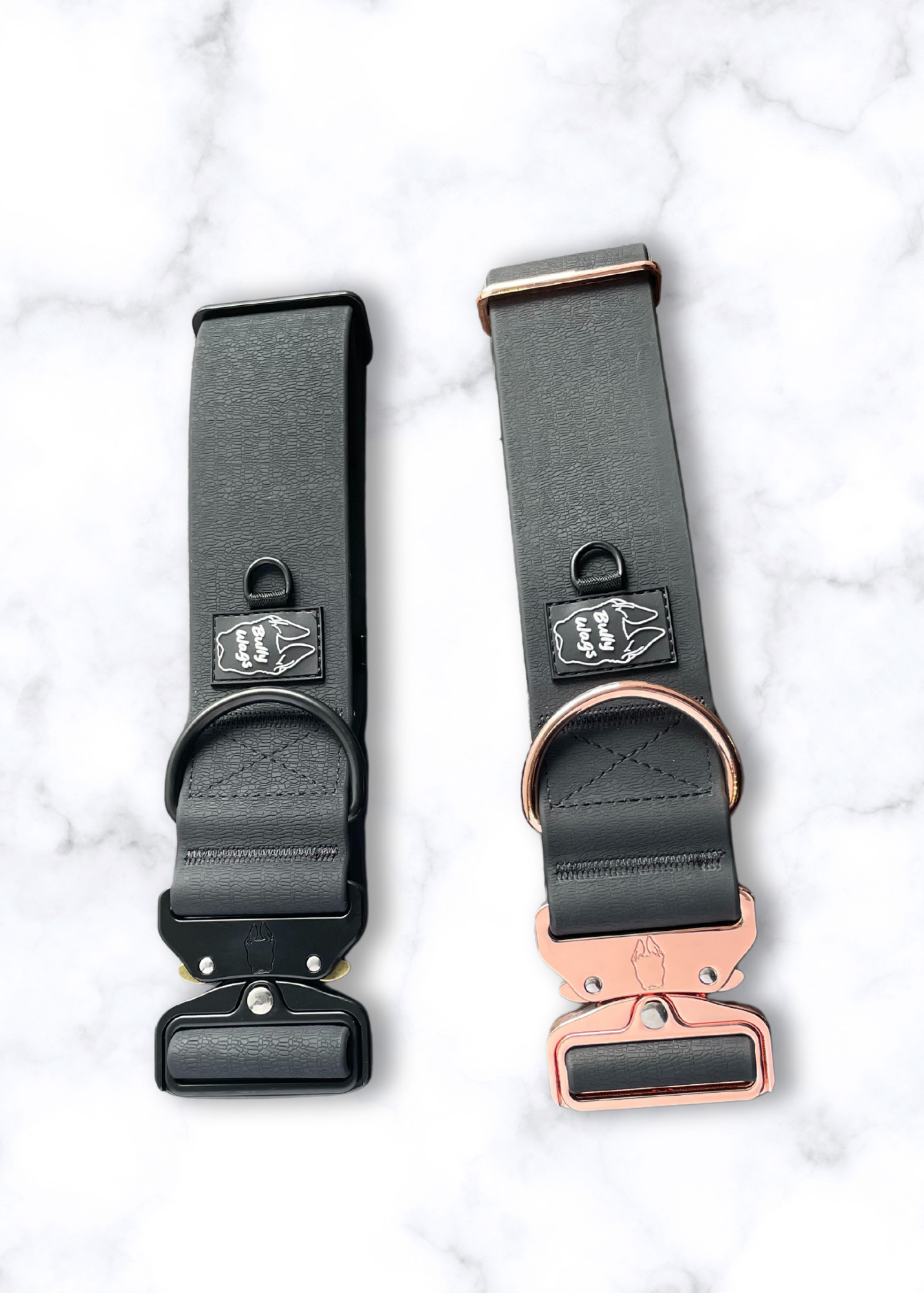 Collier pour chien en PVC imperméable de 2 pouces 2.0