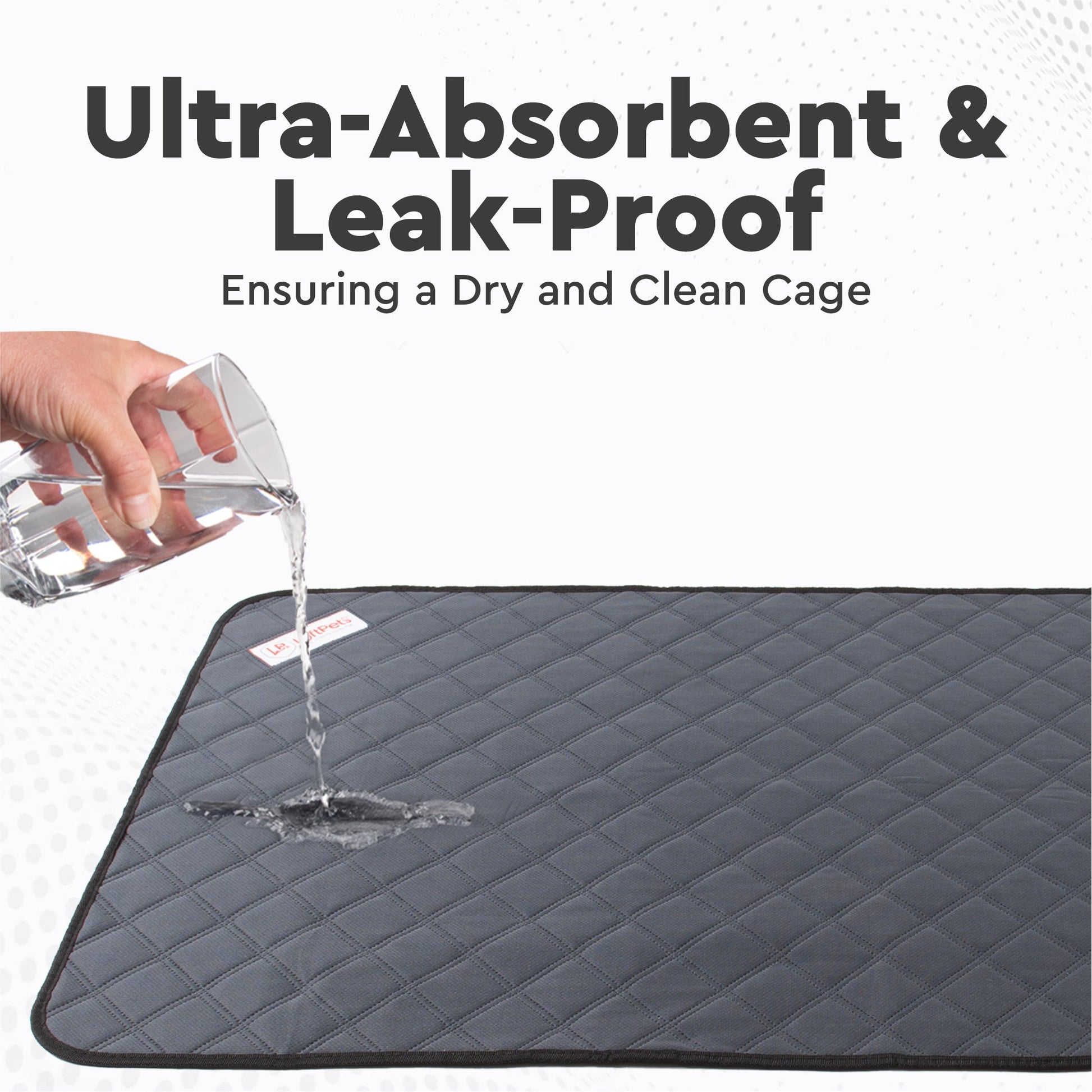 Revêtements de cage LuftPets Original pour lapins et cochons d'Inde, pour cages MidWest