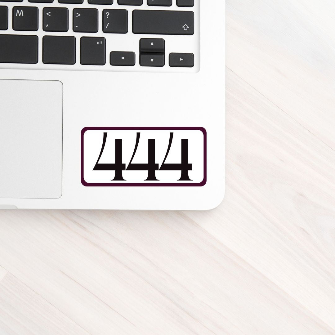 444 Sticker