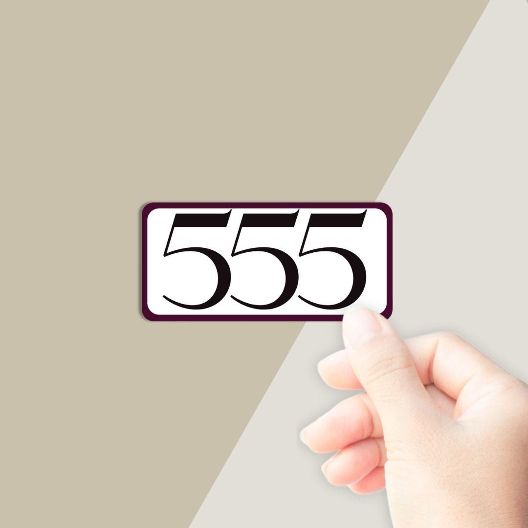 Autocollant 555