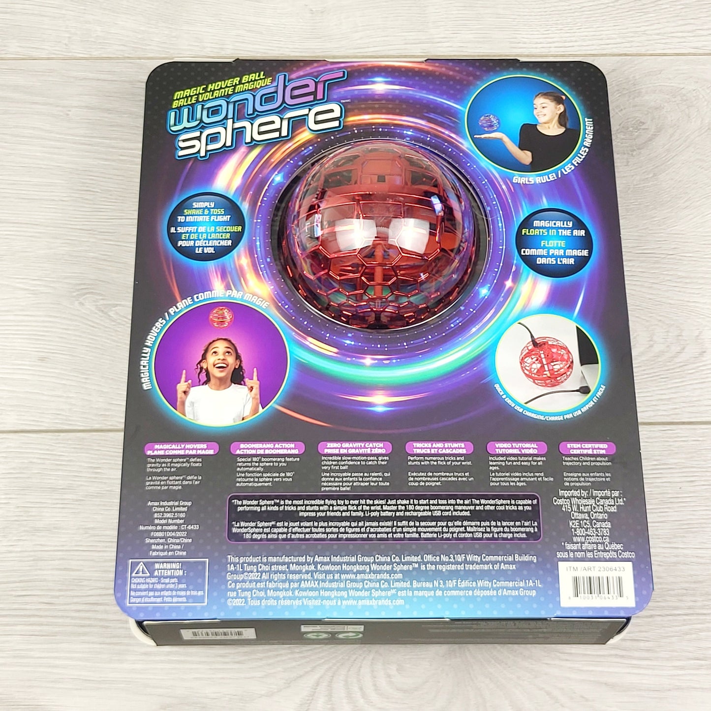 RHW1 - Wonder Sphere Magic Hover Ball - 2 pack