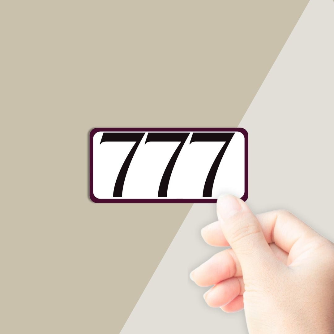 Autocollant 777