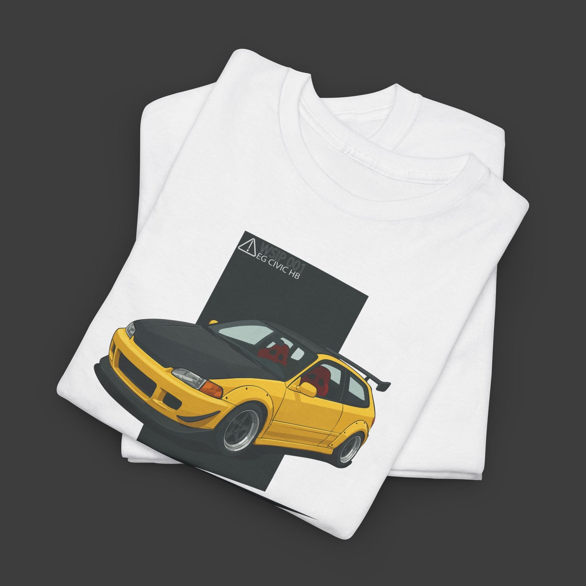 T-shirt graphique automobile ClutchCloth EG Hatch WSIP