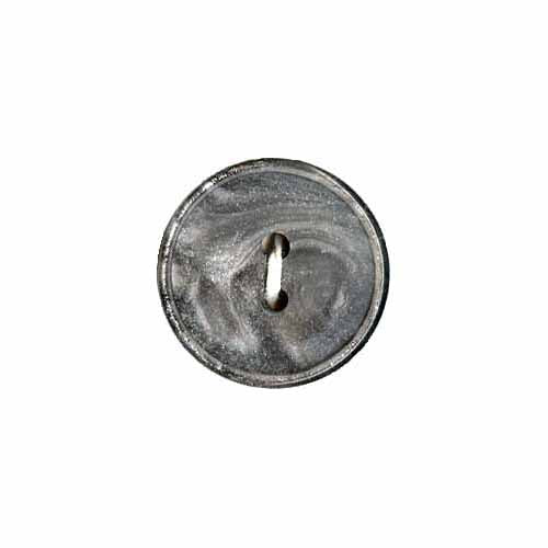 Elan; 2-Hole Button, Grey, 3/4" (18mm)