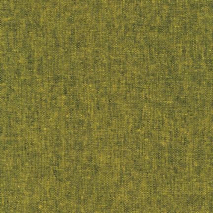 Mélange lin/coton teint en fil Essex - Jungle, 1/4 yard