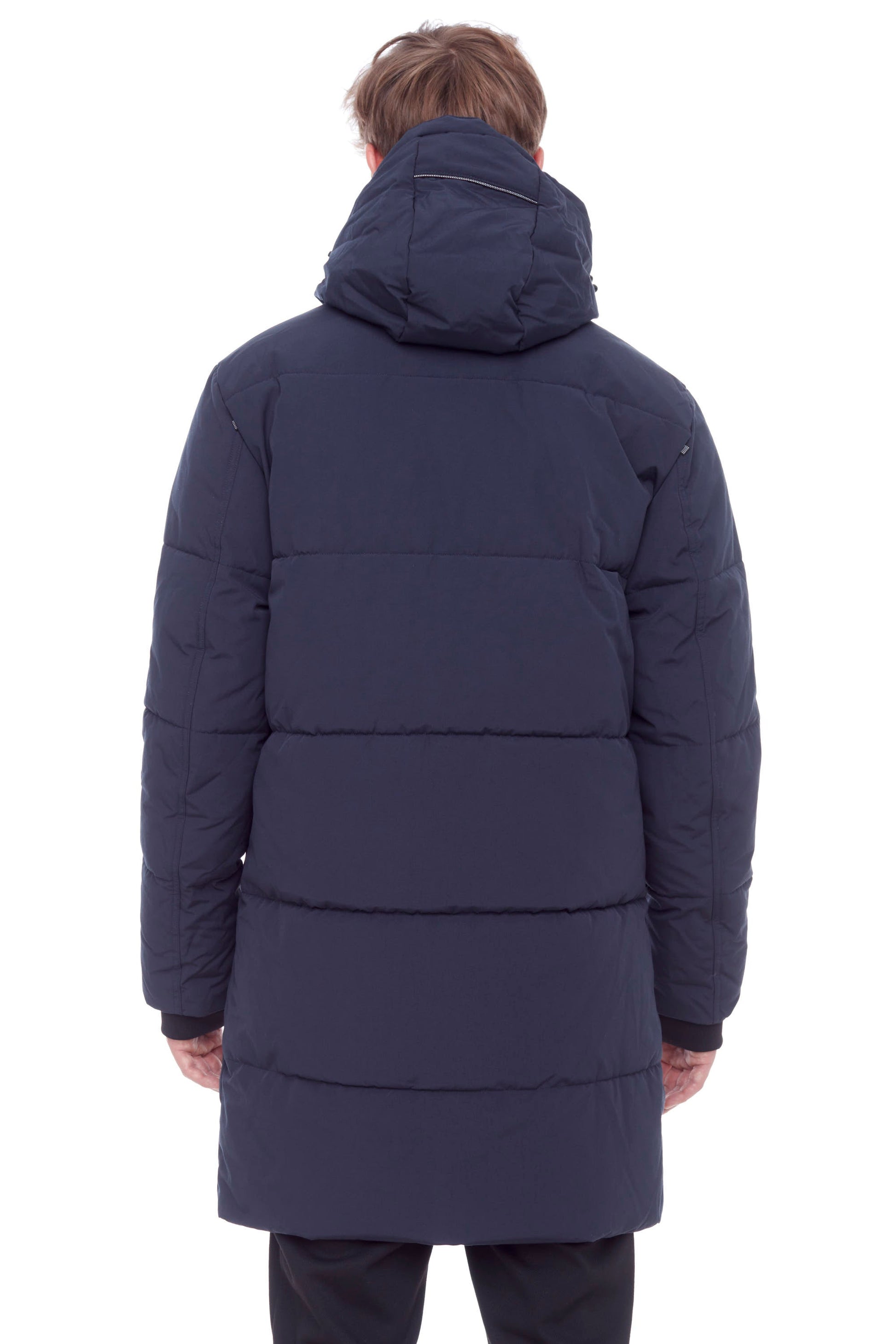 JASPER | DOUDOUNE EN DUVET VÉGAN (RECYCLÉE) POUR HOMME, BLEU MARINE