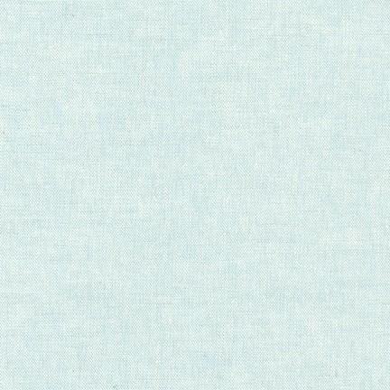Mélange lin/coton teint en fil Essex - Aqua, 1/4 yard