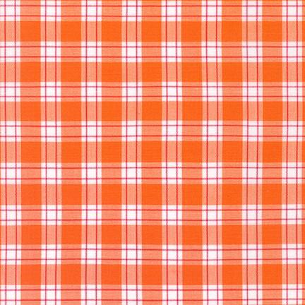 Kitchen Window Woven - Orangeade, 1/4 yard