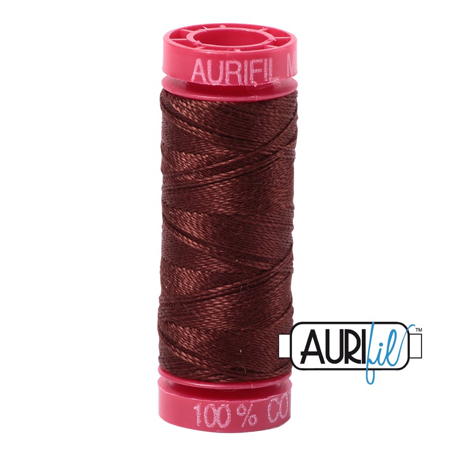 Fil Aurifil - Chocolat 2360 - 12wt