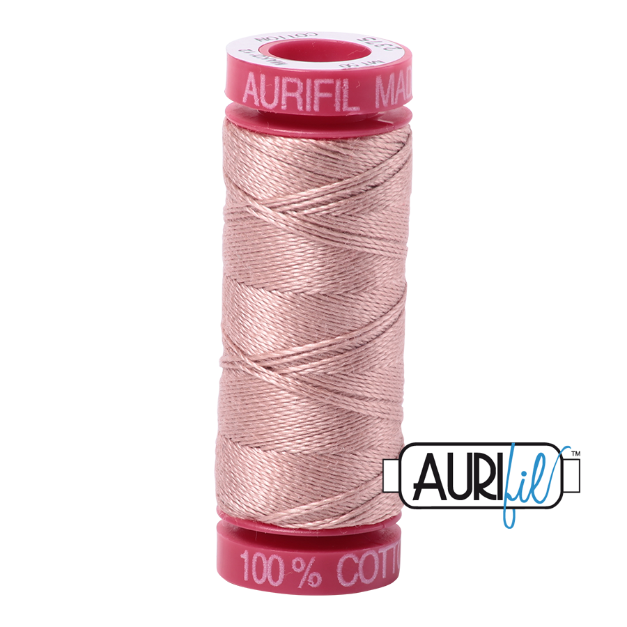 Aurifil Thread - Antique Blush 2375 - 12wt