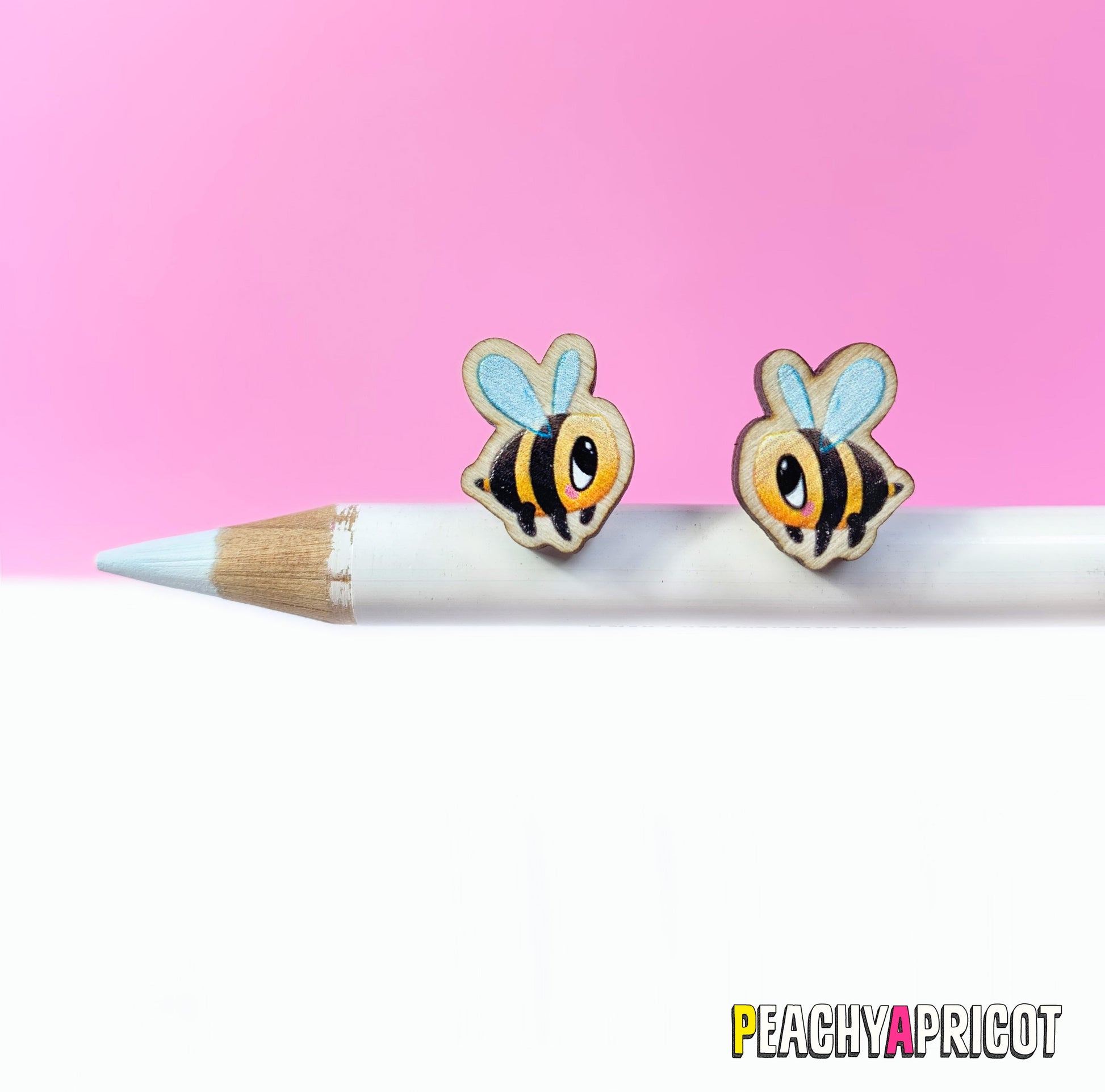 Boucles d'oreilles abeilles