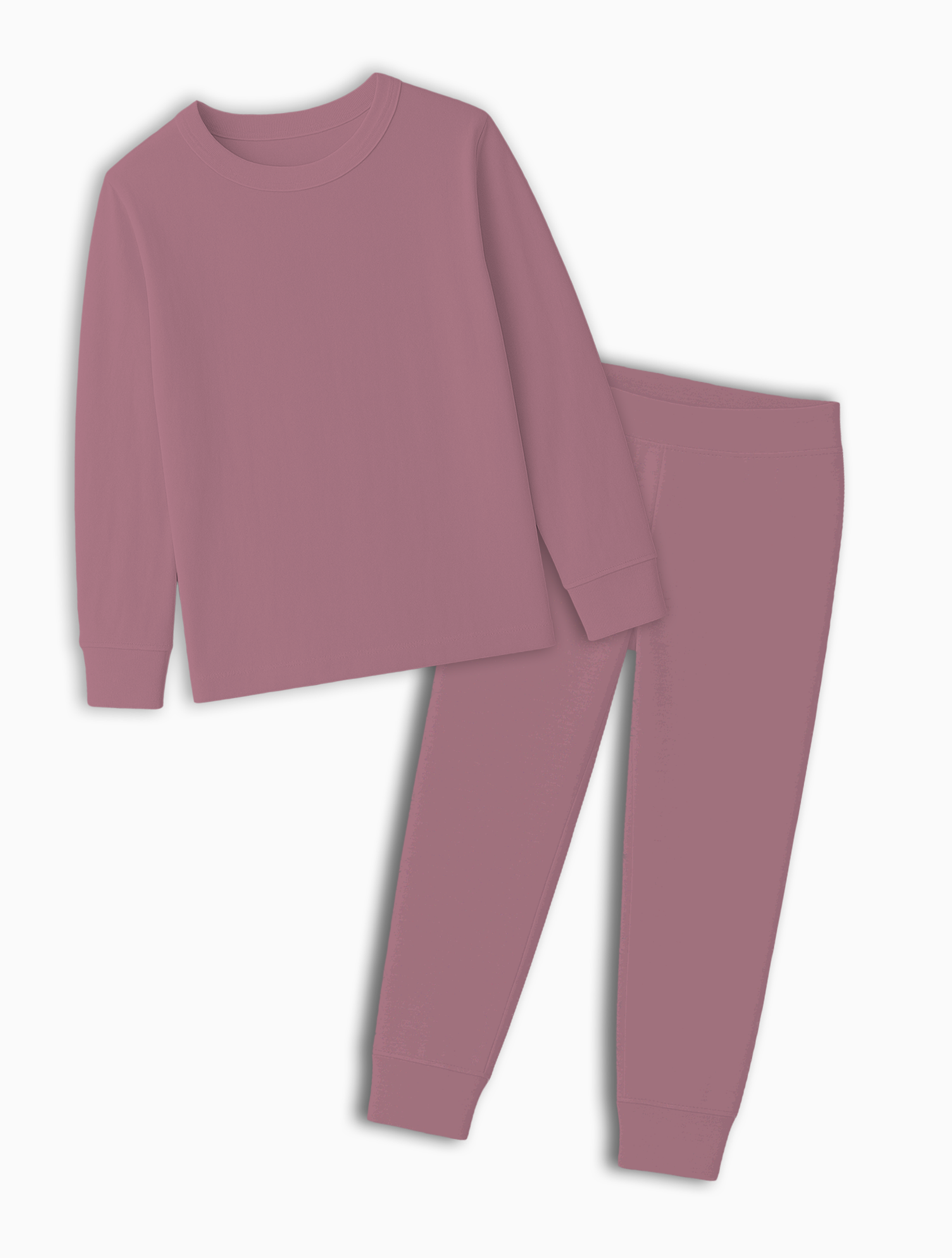 Blush Breeze - Pyjama deux pièces en bambou pour enfant