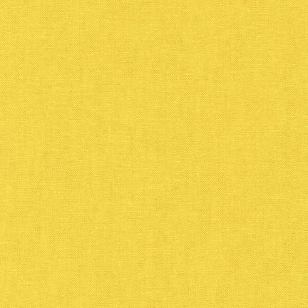 Mélange lin/coton teint en fil Essex - Curry, 1/4 yard