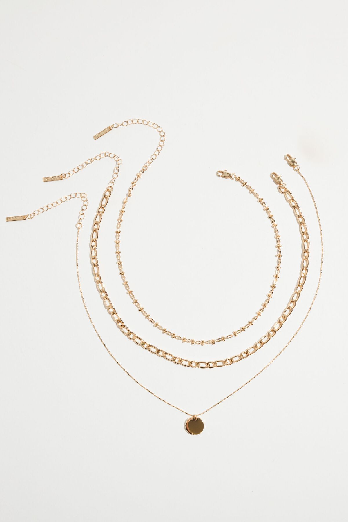 Collier pendentif en diamant superposé