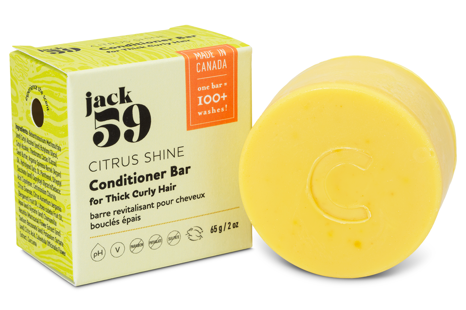 Citrus Shine Conditioner Bar