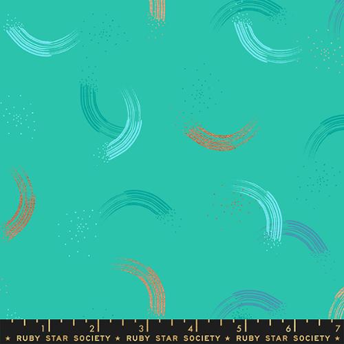Twirl; Metallic Tropic, 1/4 yard