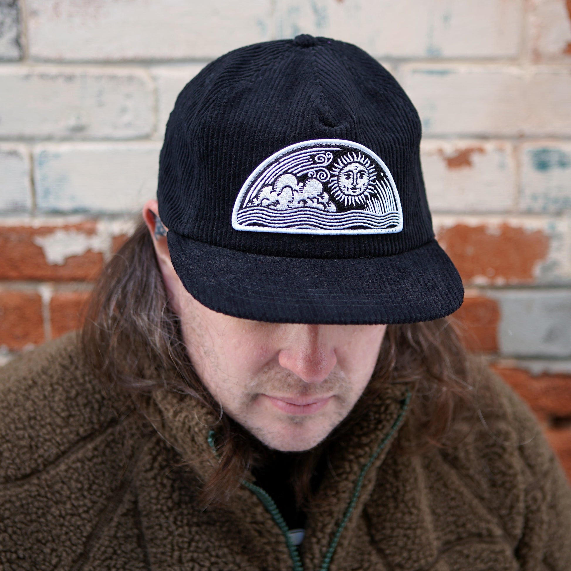 Celestial Sun Corduroy Hat
