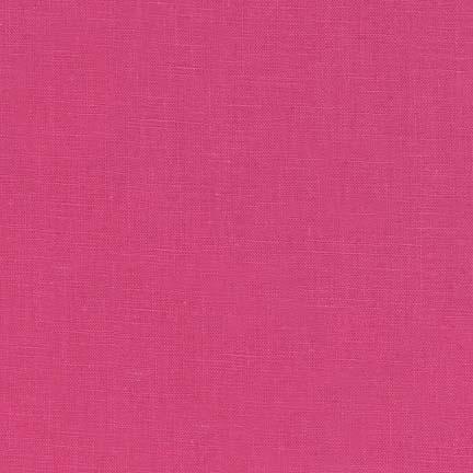 Essex Linen - Hot Pink, 1/4 yard
