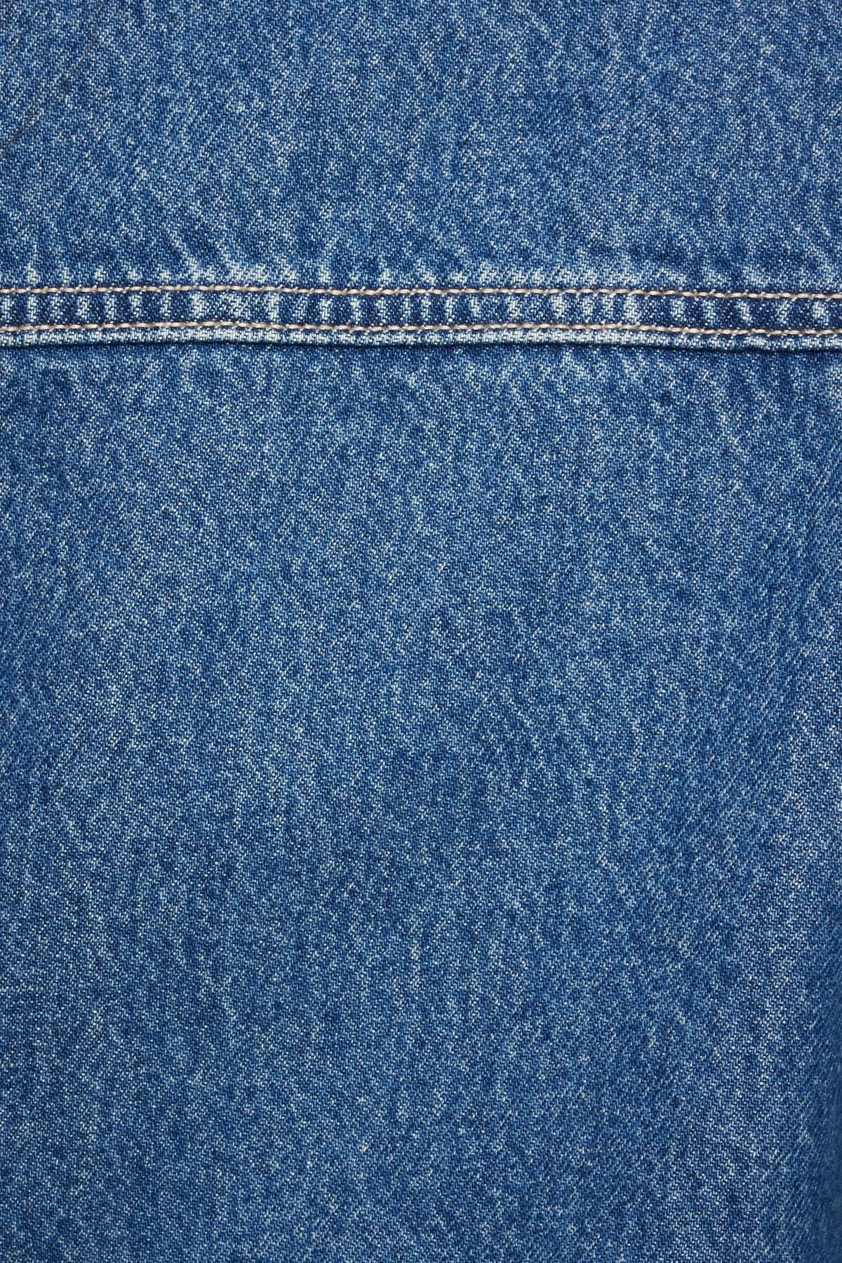 Veste en jean surdimensionnée