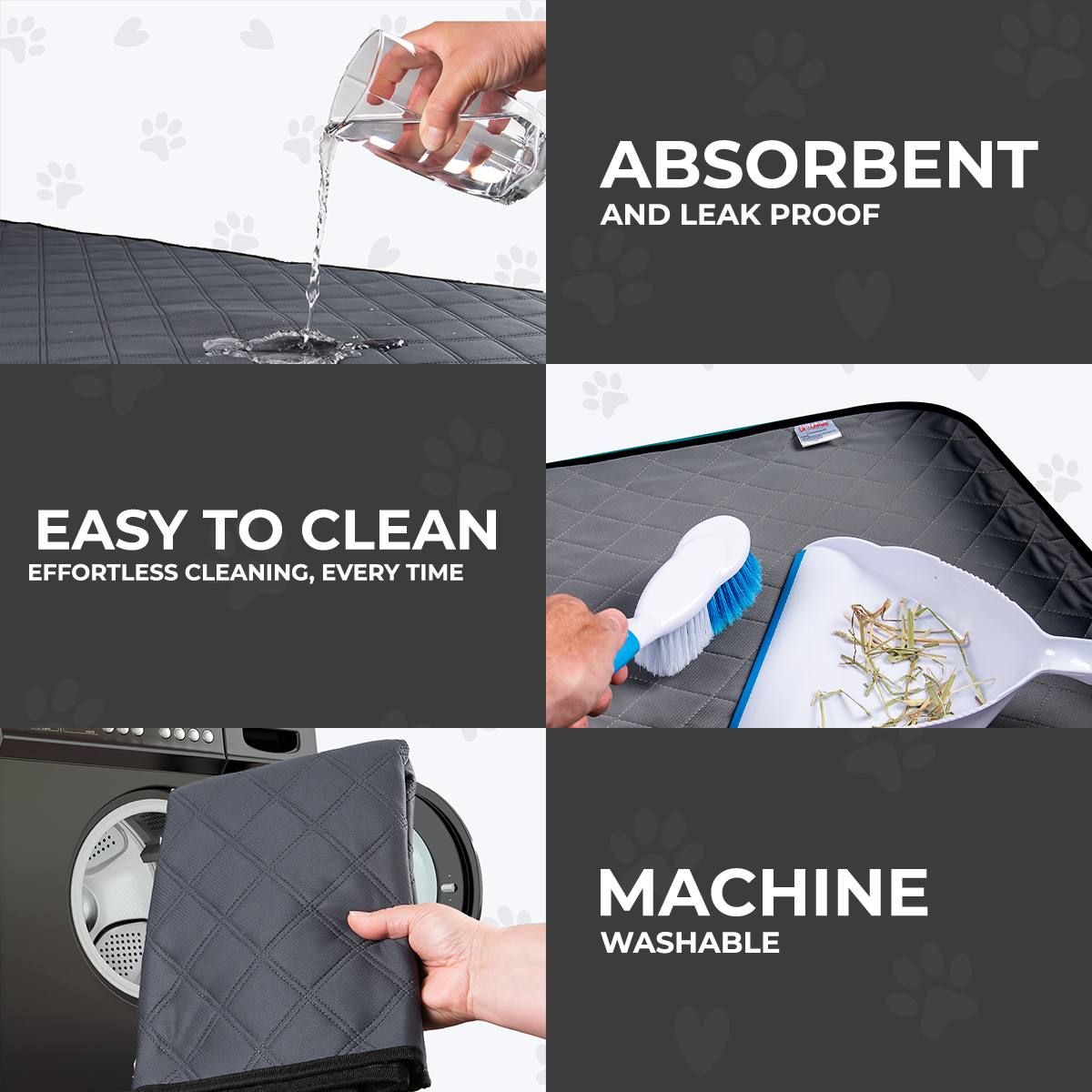 Revêtements de cage LuftPets Original pour lapins et cochons d'Inde, pour cages MidWest