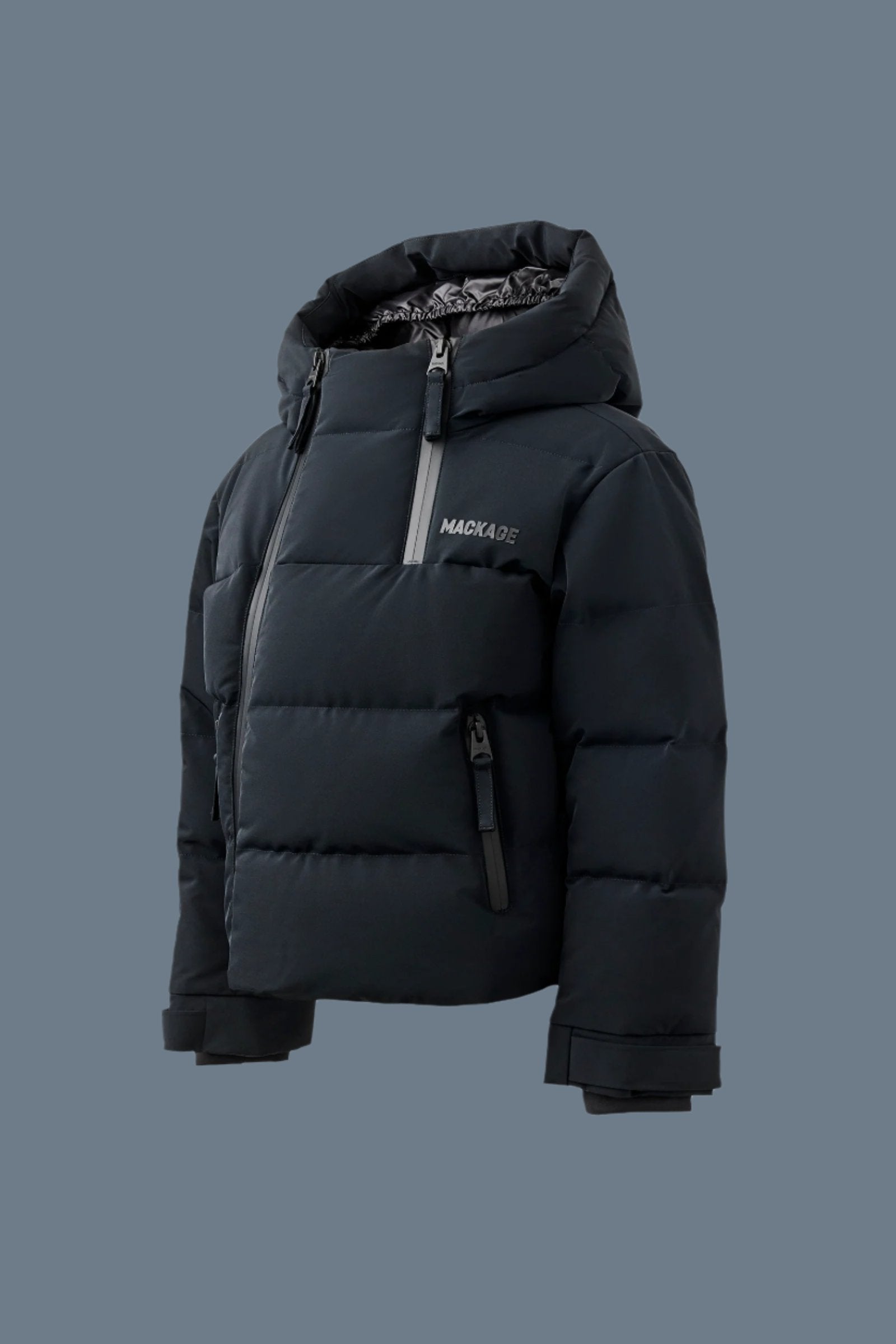 LELAND-T Lightweight down ski jacket with hood for toddlers (2-6 years)