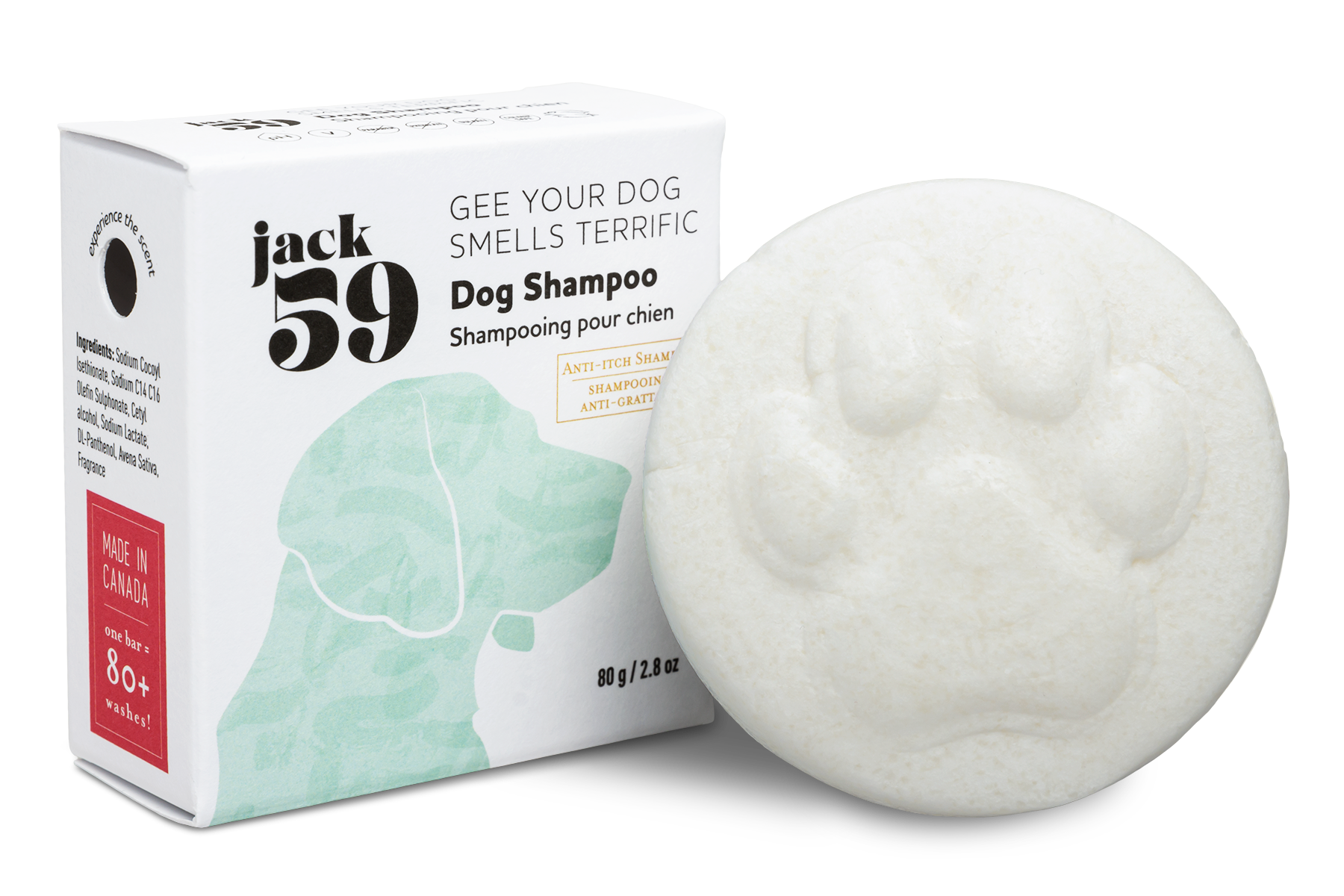 Shampoing pour chien - Votre chien sent bon