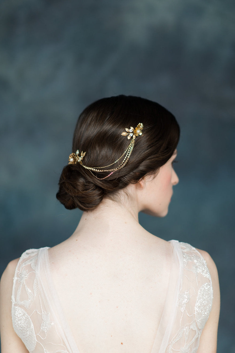 ELSIE Flower Hair Chain