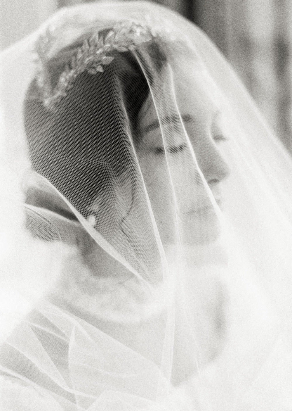 DAUPHINE Wedding Drop Veil