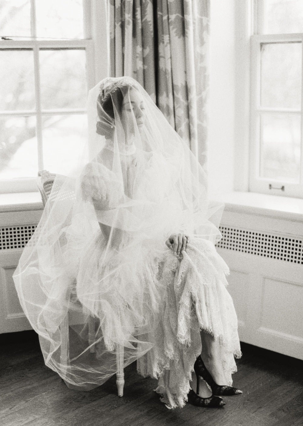 DAUPHINE Wedding Drop Veil