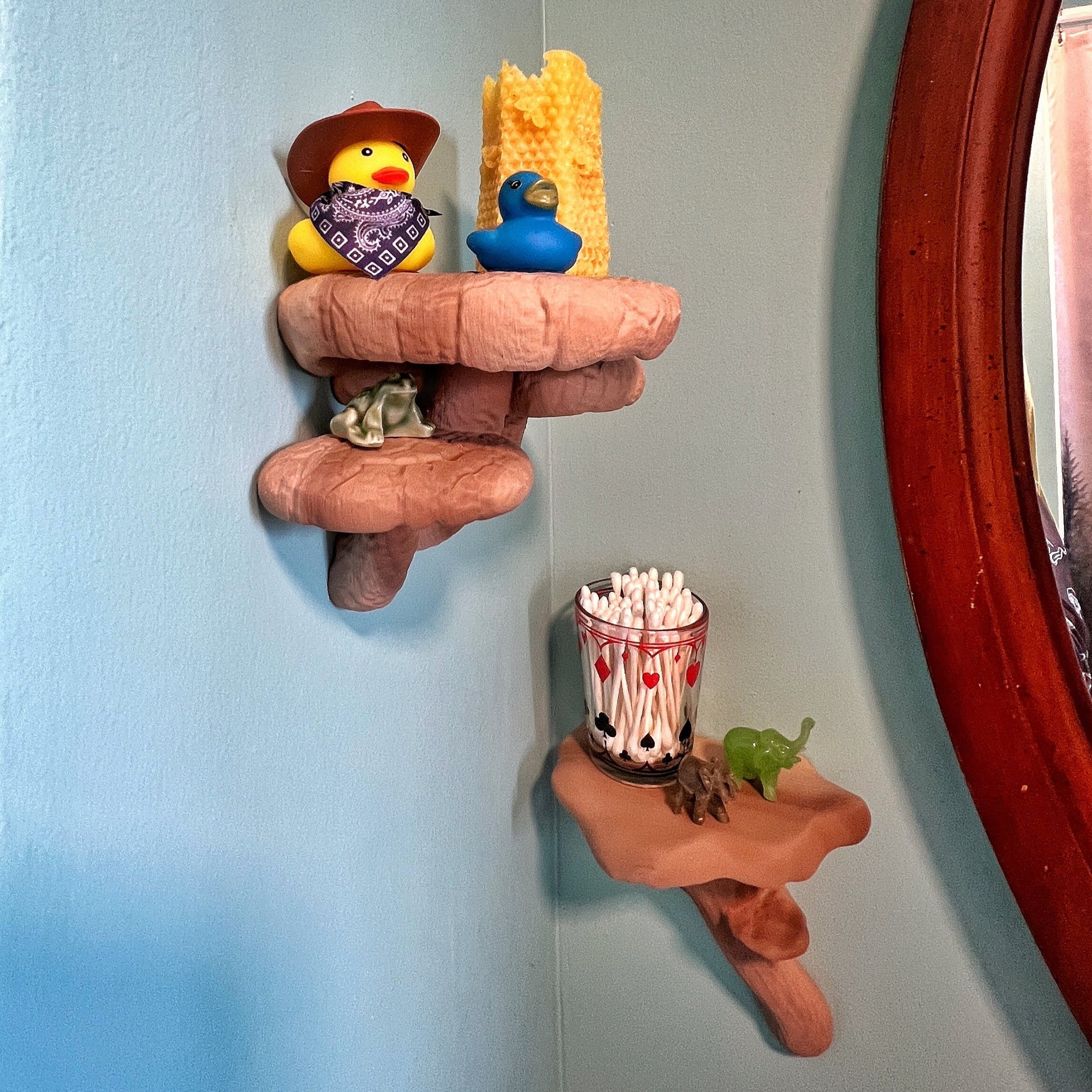 Étagère à champignons shiitake, étagère à champignons phosphorescente, étagère à champignons