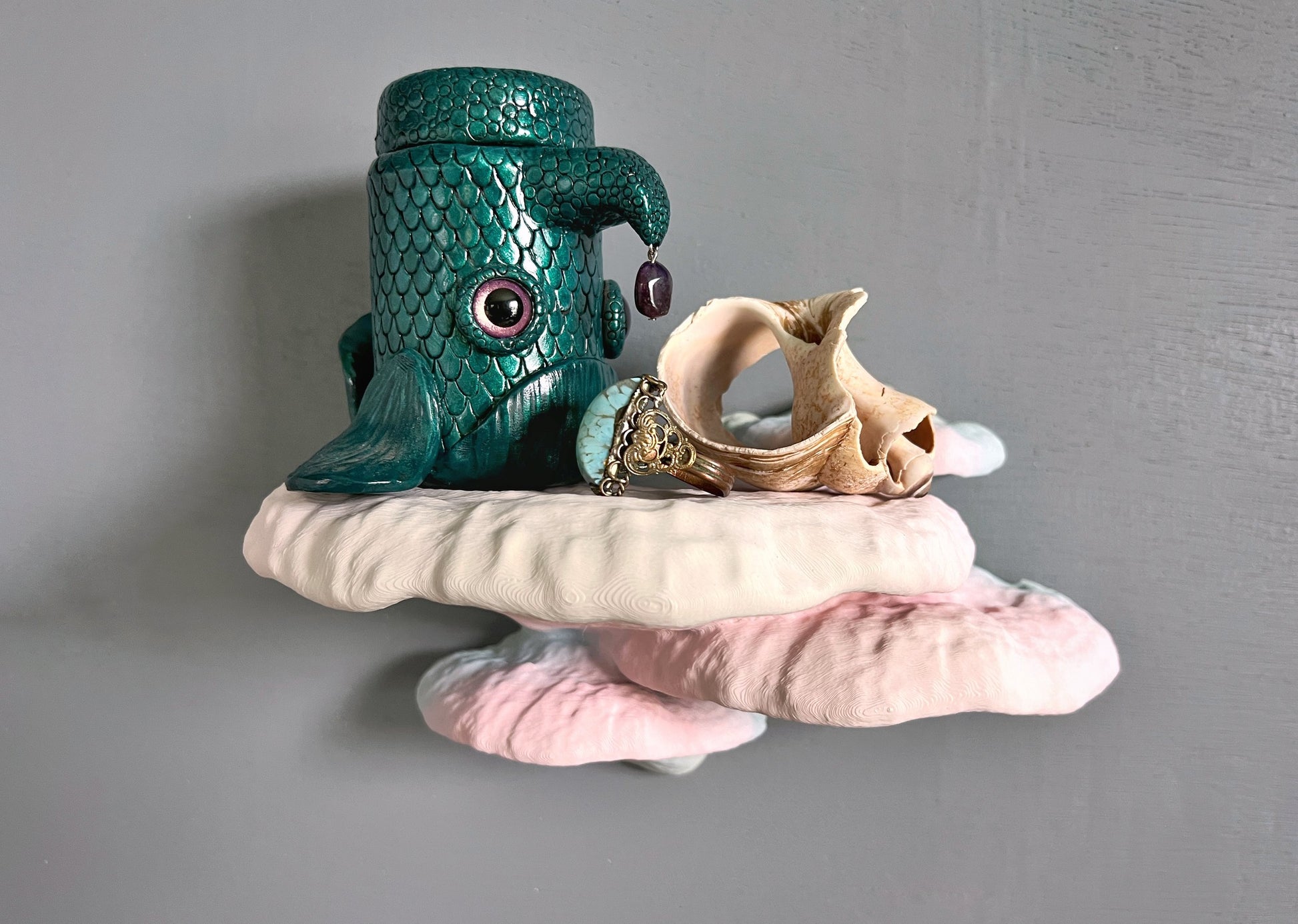 Grande étagère à champignons singuliers Pinicula