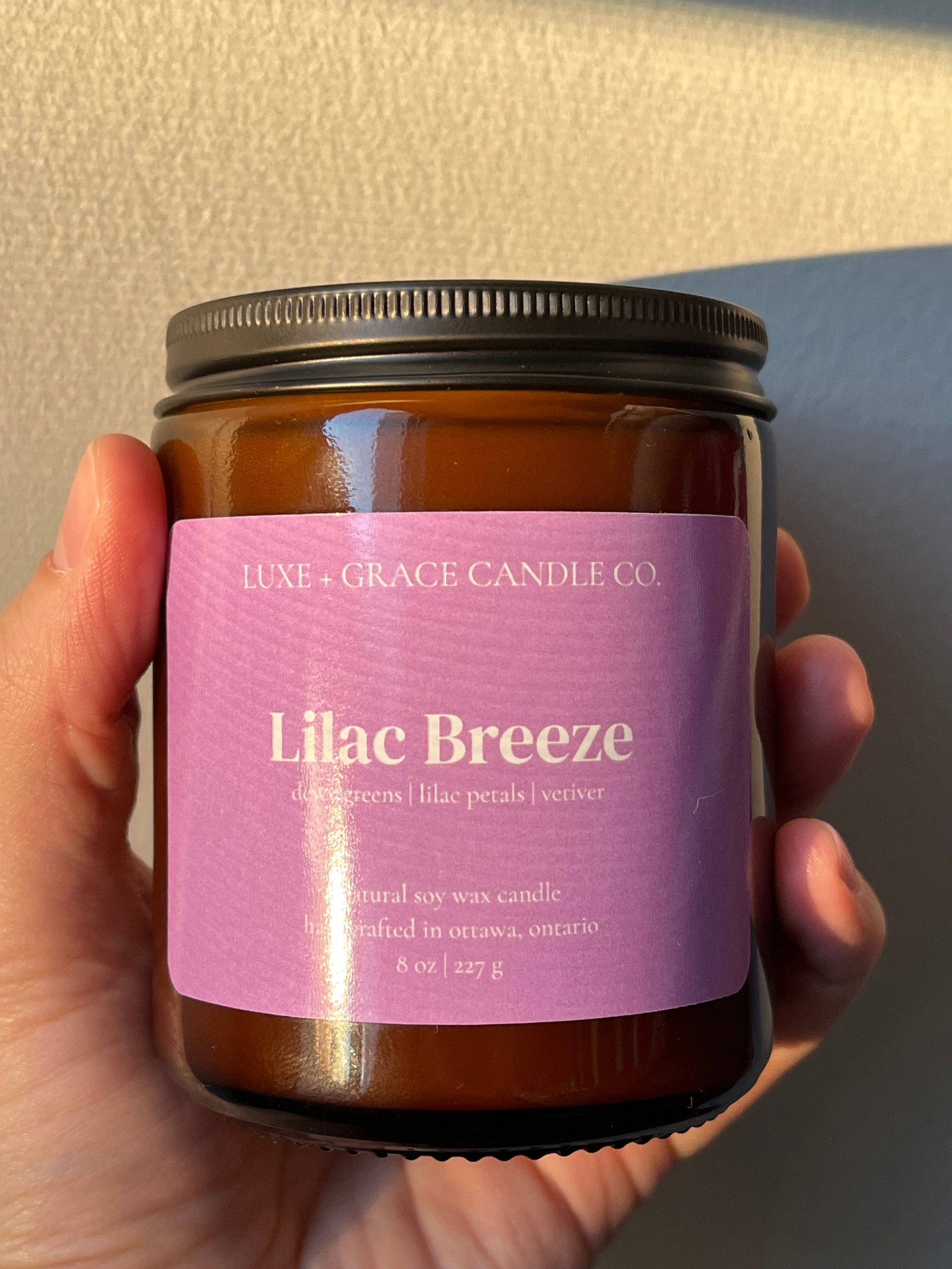 Bougie en cire de soja Lilac Breeze