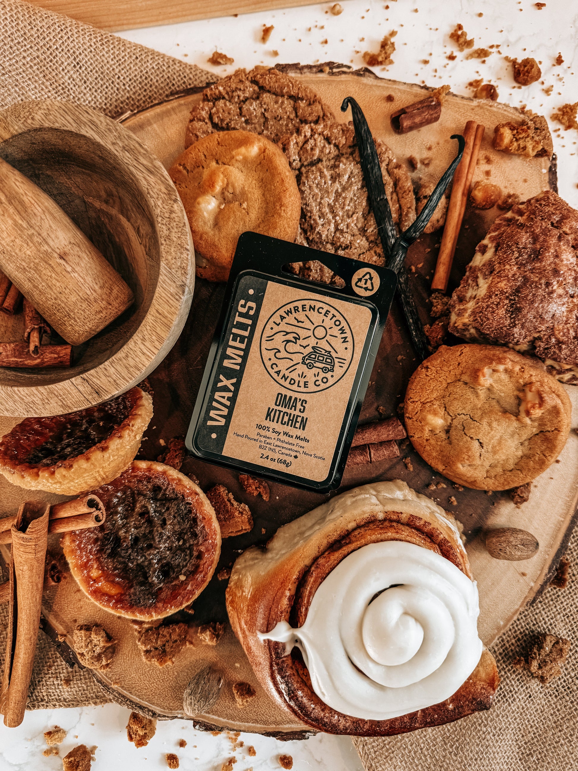 Cire fondue pour la cuisine d'OMA