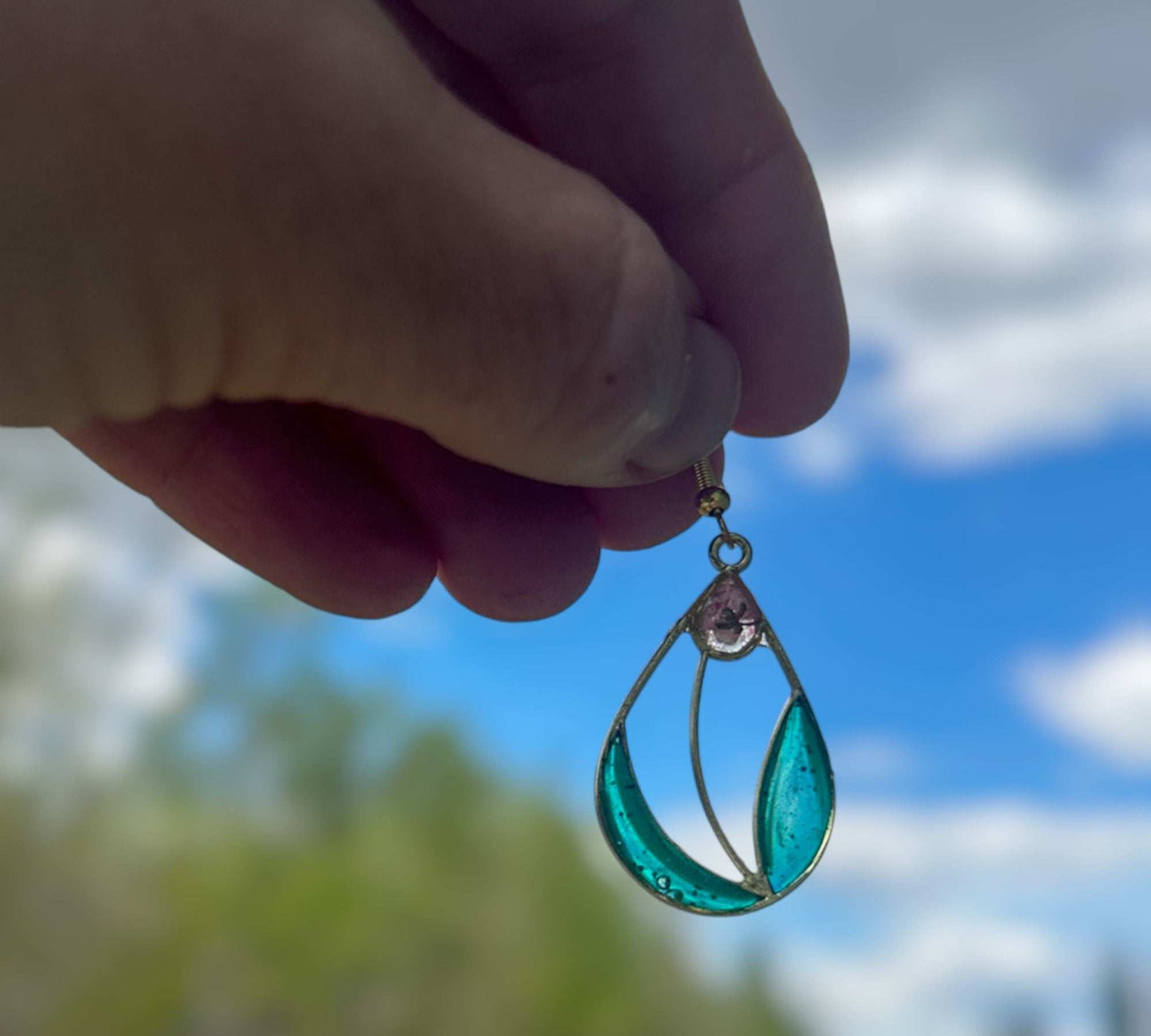 Spring Blossom Tulip Earrings: Handcrafted Floral Accessories