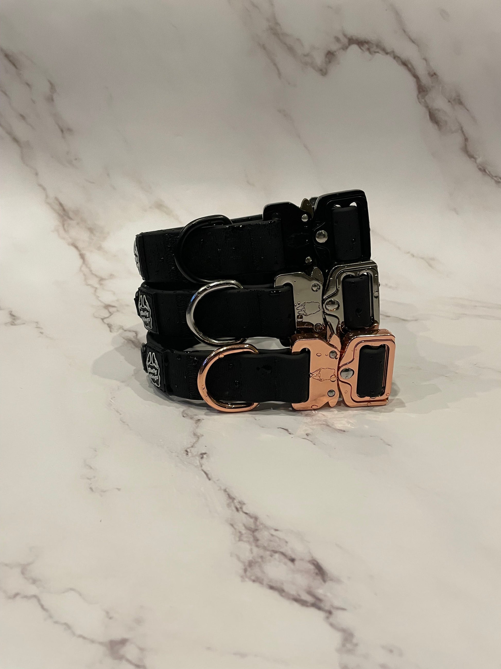 Collier pour chien en PVC imperméable de 1 pouce