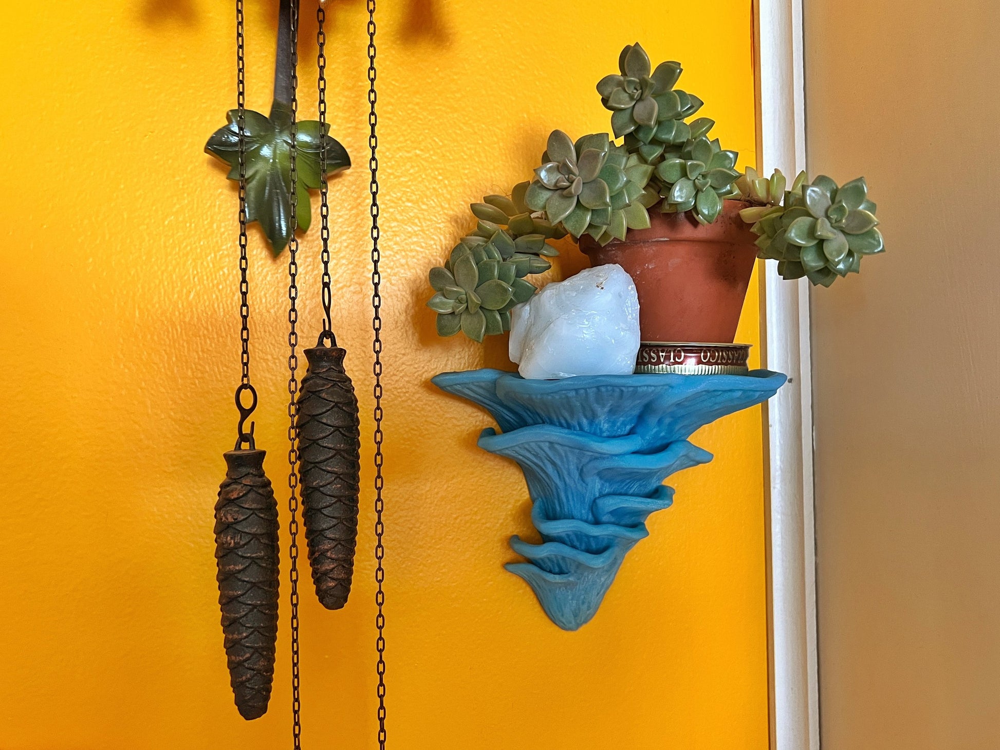 Étagère flottante à champignons DJAMOR Fugus phosphorescente