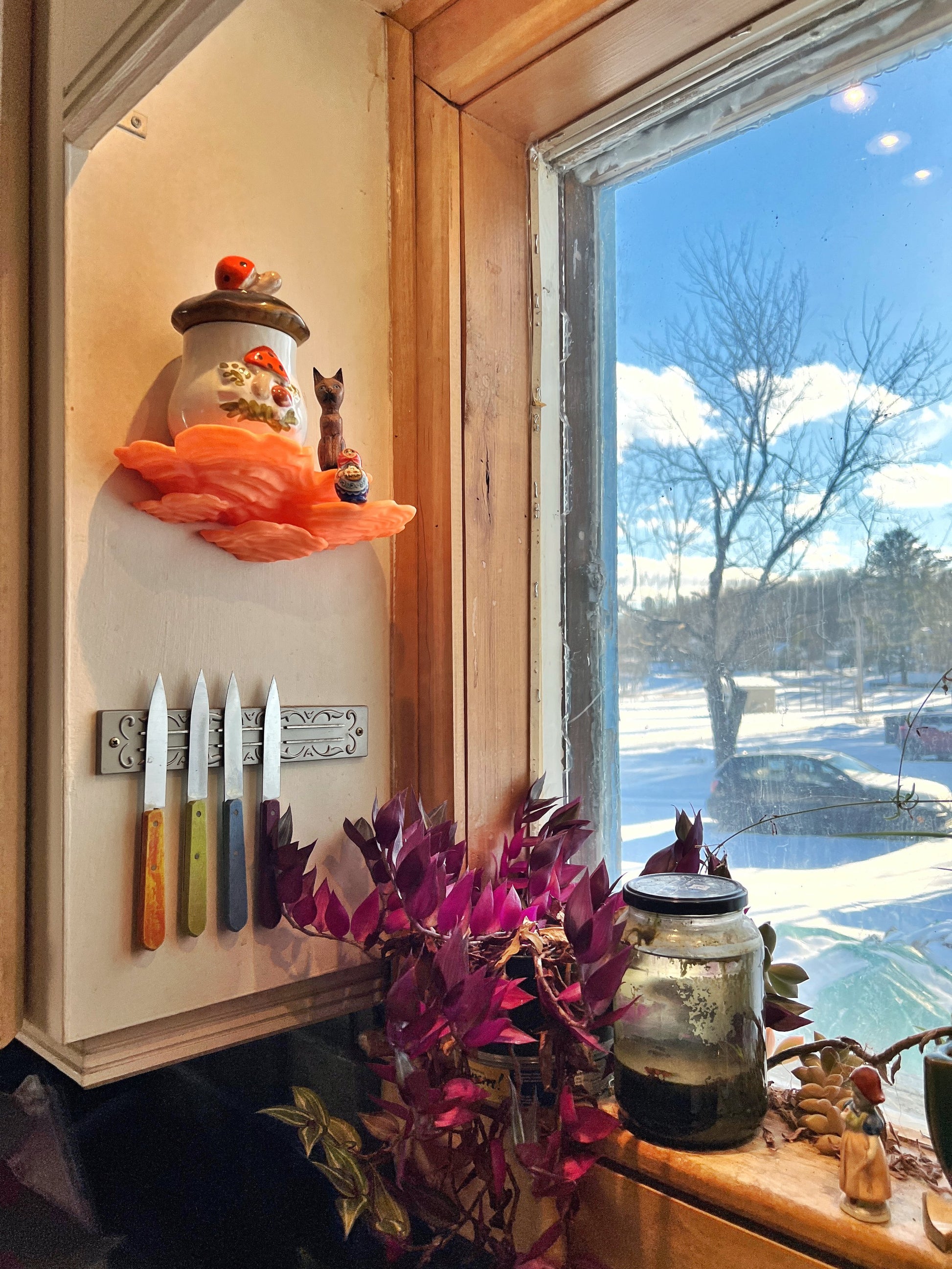 Étagère flottante pour champignons Ostrea Fungus imprimée en 3D en PLA