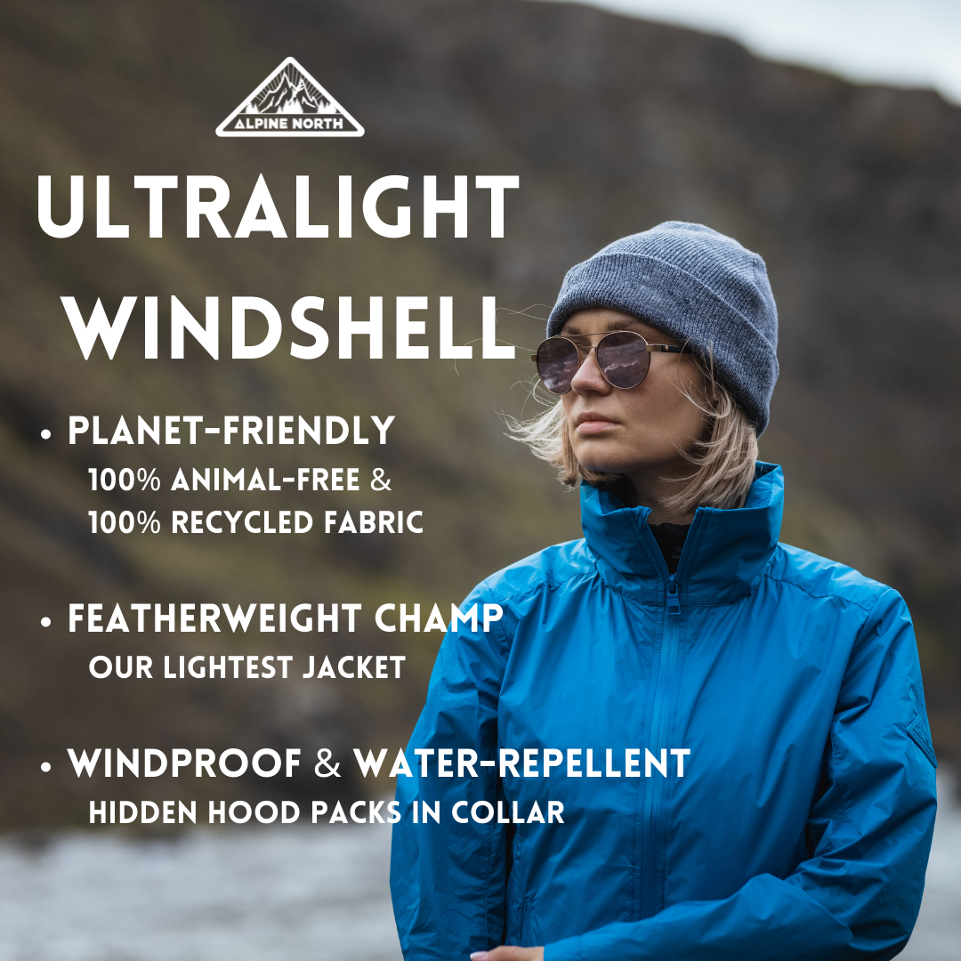 PELLY | VESTE COUPE-VENT ULTRA-LÉGÈRE (RECYCLÉE) POUR FEMME, BLEU